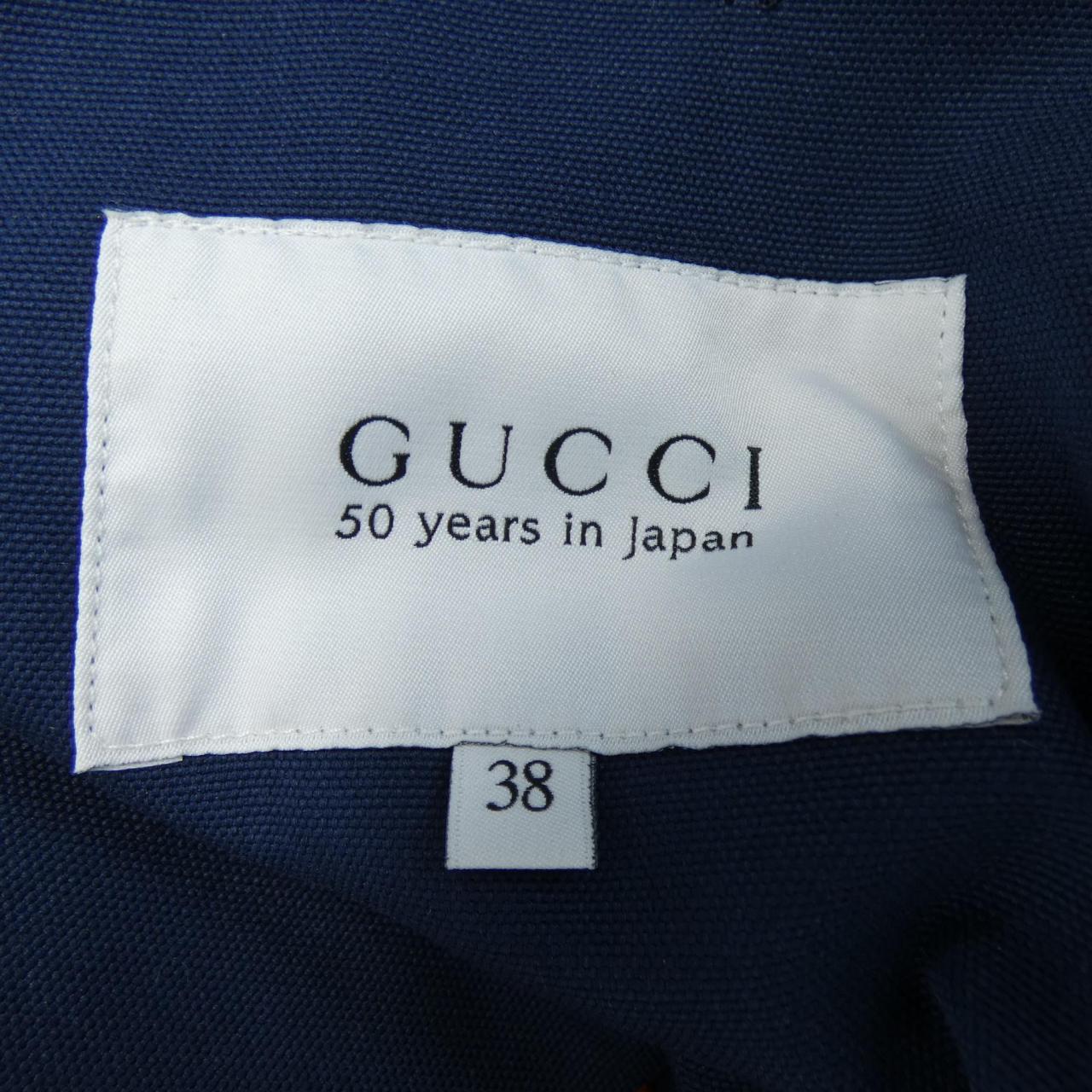 グッチ コットントレンチコート