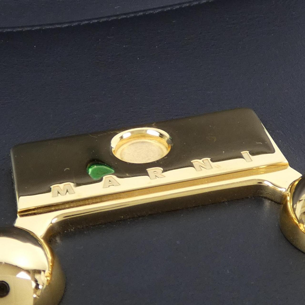 マルニ TRUNKAROO カーフスキン ショルダーバッグ