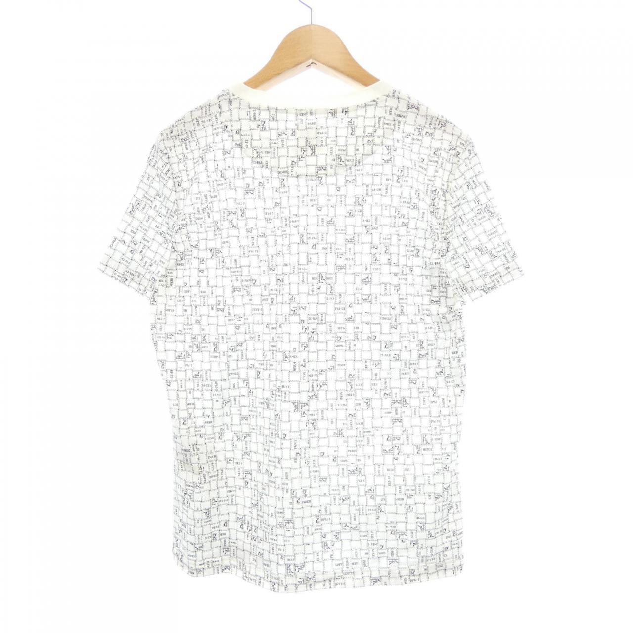 エルメス ボルデュックオーカレ コットンTシャツ