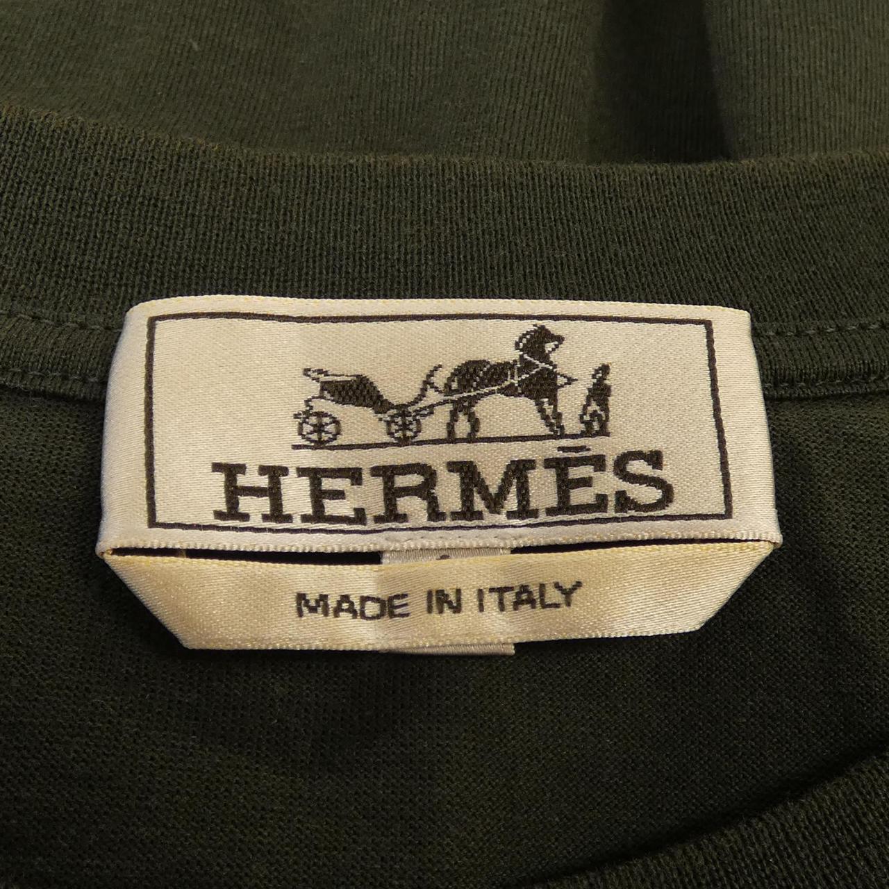 エルメス ズアーブエドラゴン コットン Tシャツ