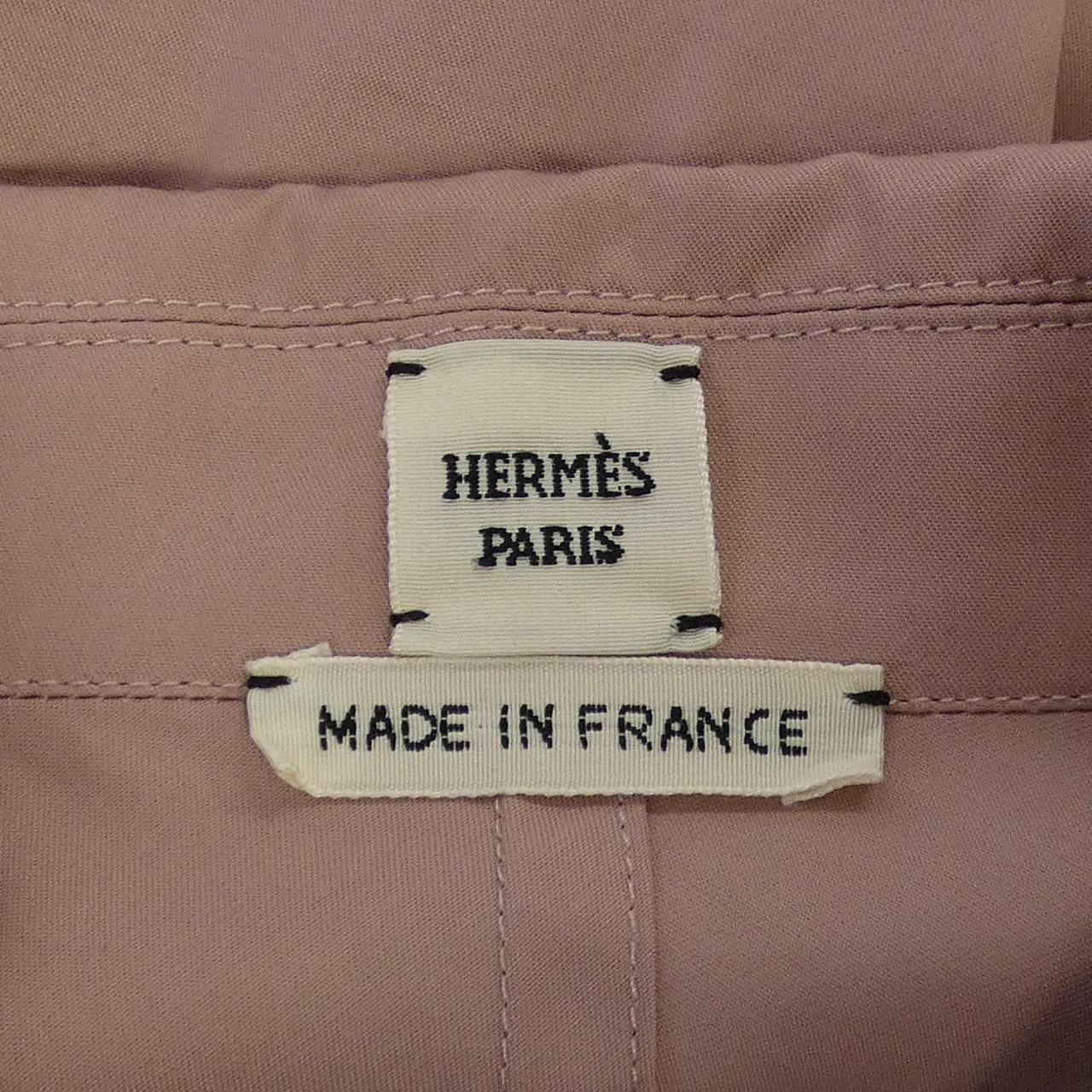 エルメス クルードセルシャツドレス ワンピース