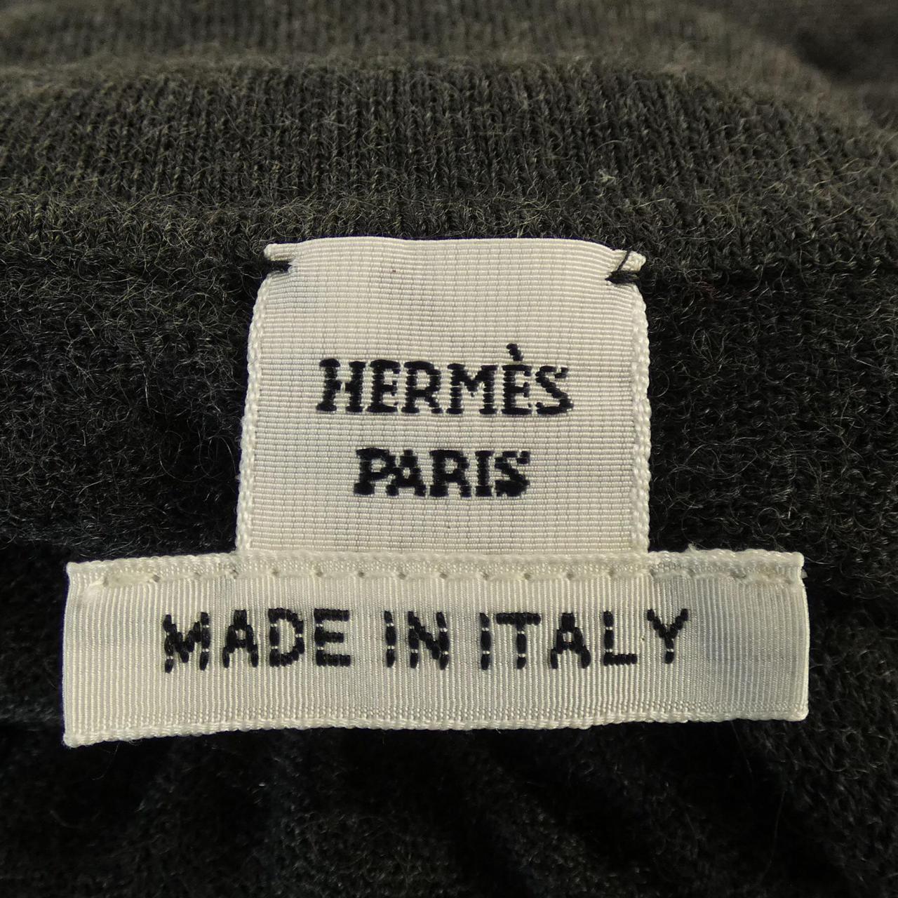 エルメス シルクカシミヤワンピース