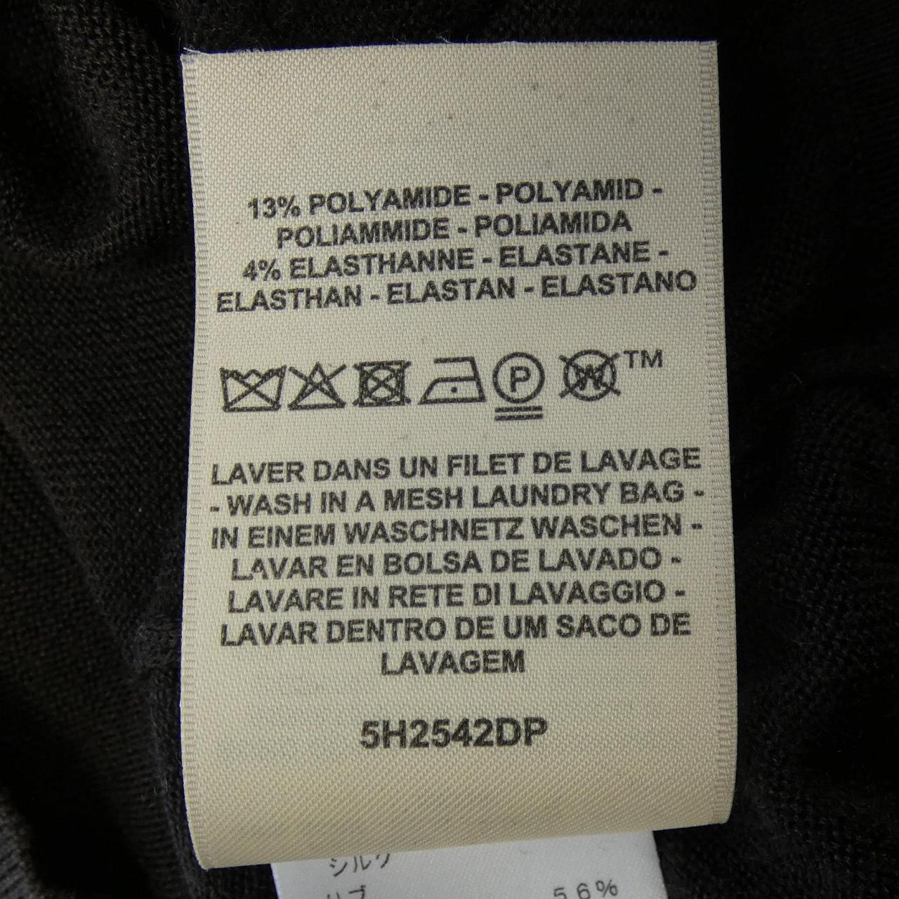 エルメス 5H2542DP シルクカシミヤワンピース34