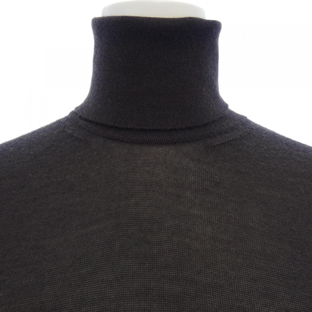 エルメス 5H2542DP シルクカシミヤワンピース34