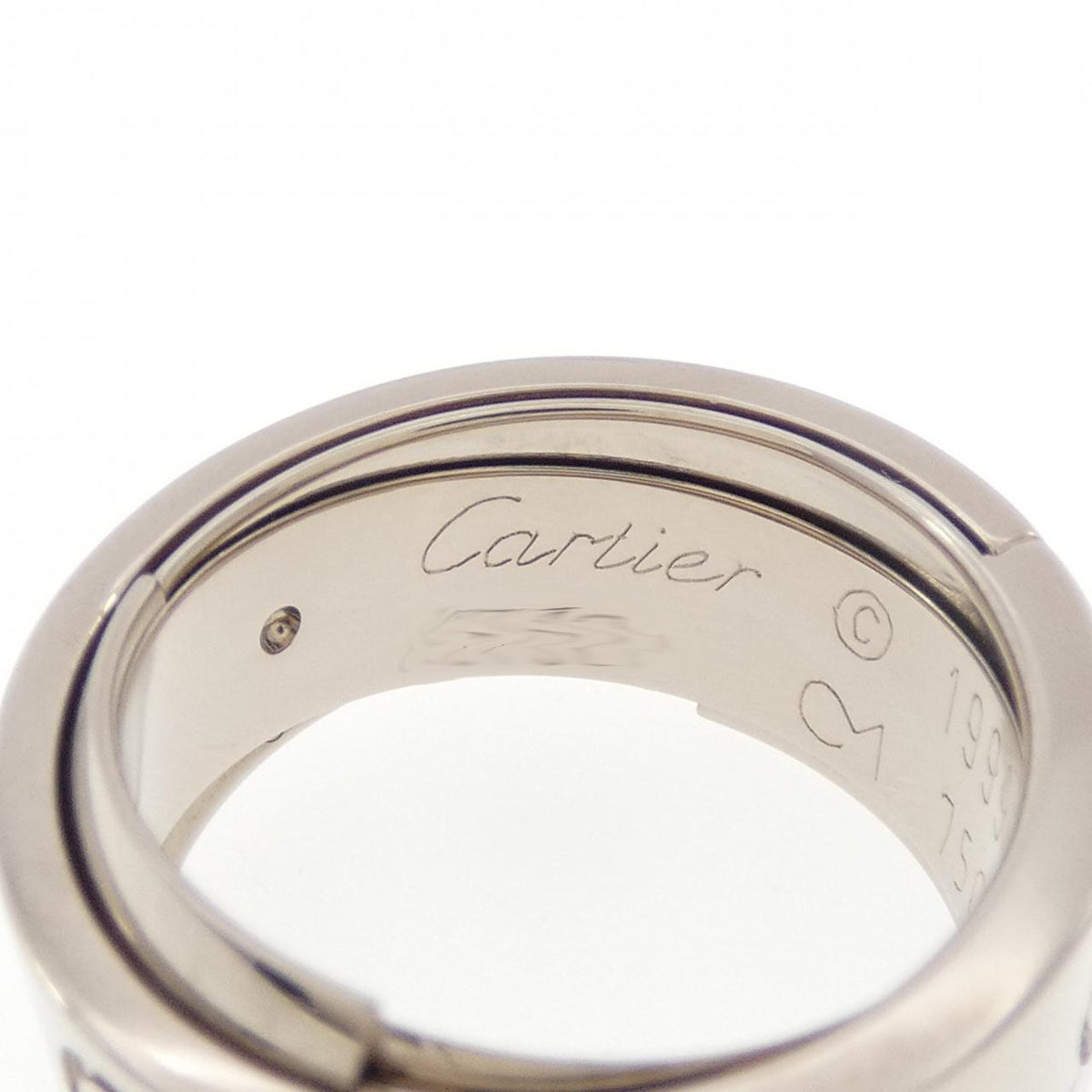 カルティエ アストロラブ 750ホワイトゴールド リング 10号