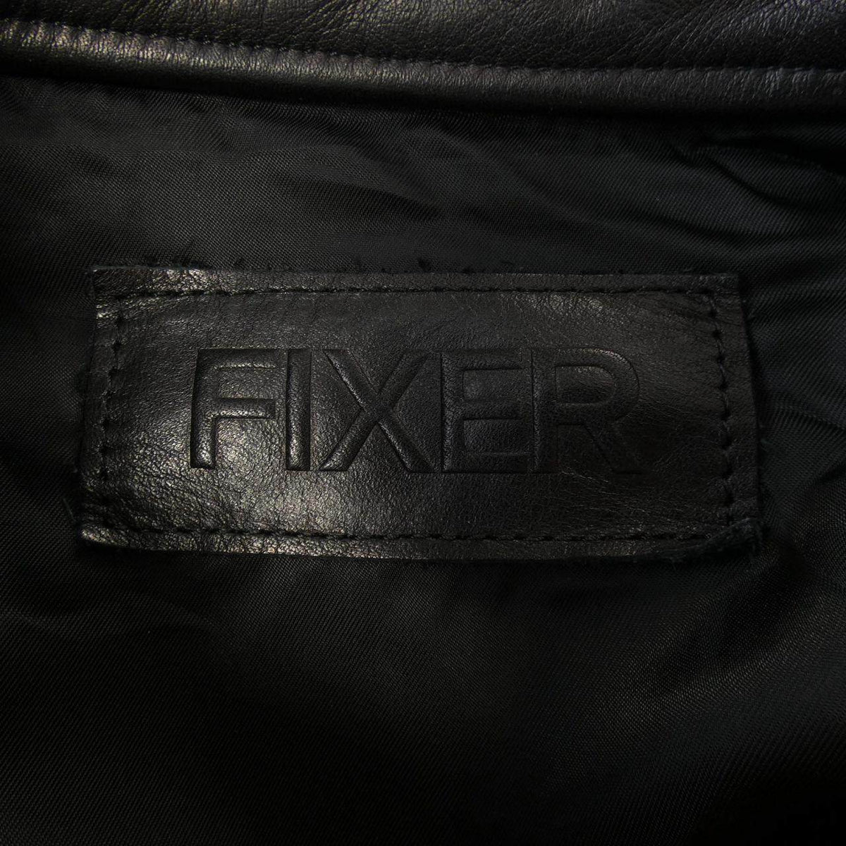 FIXER カウレザーライダースジャケット