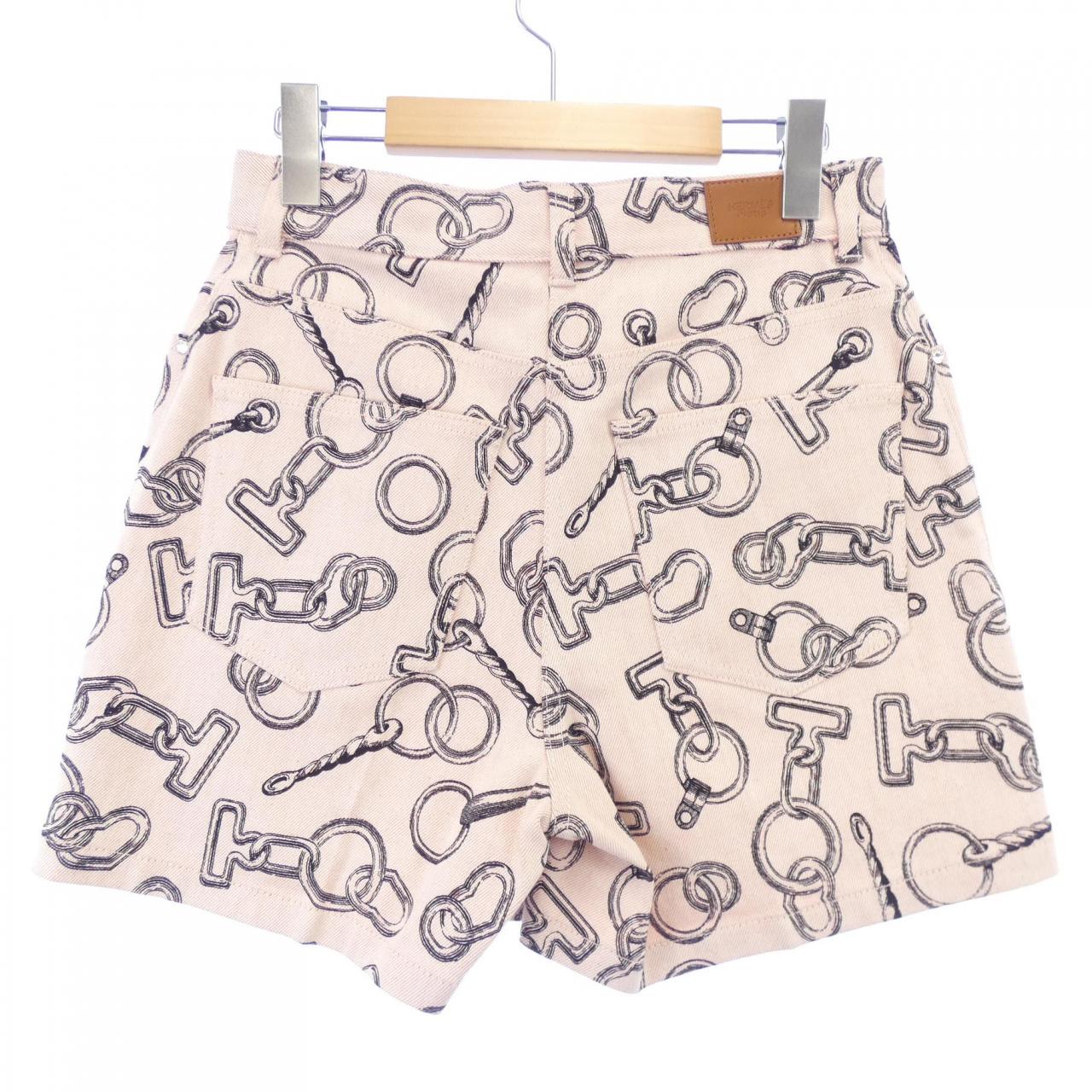 エルメス カレイドスコープエフェクトフィネス クルードセル カルトゥッシュ ショートパンツ