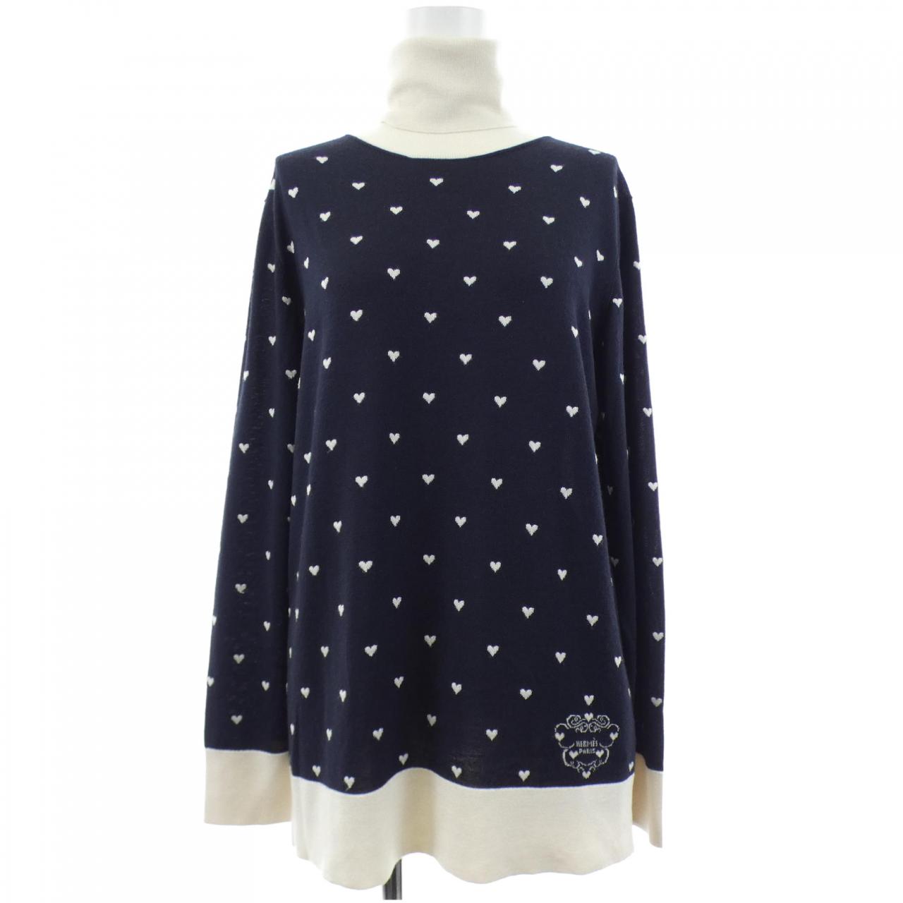 エルメス ニット シルク カシミヤ ニット40