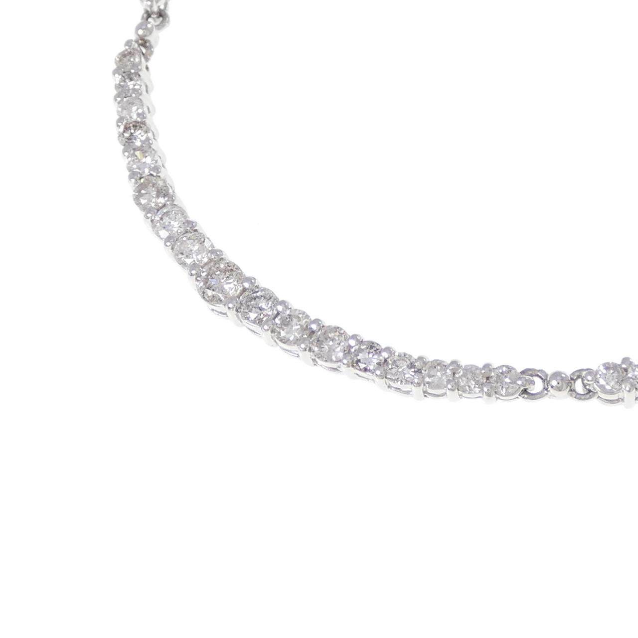 PT850 プラチナ 5.00CT ダイヤモンドネックレス