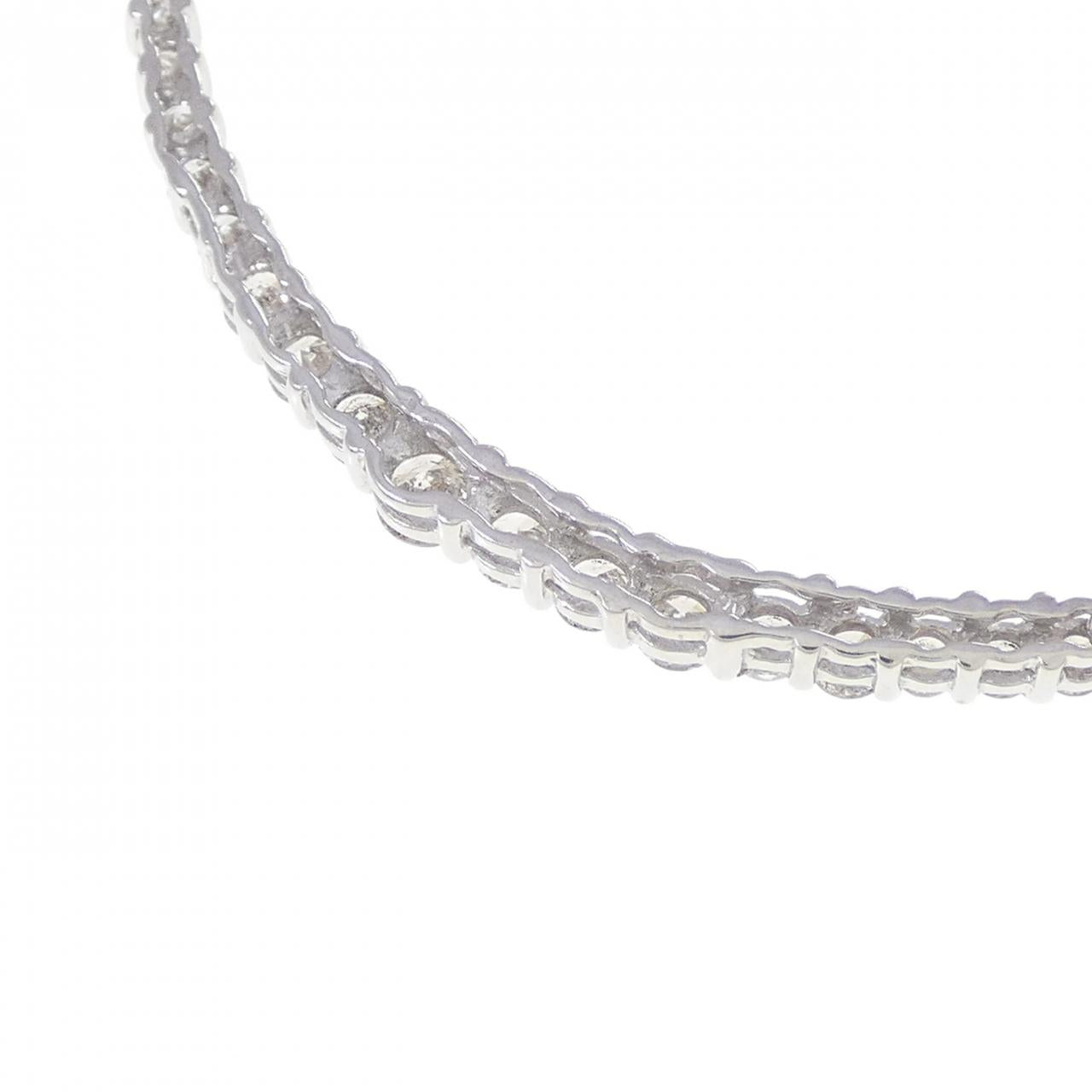 PT850 プラチナ 5.00CT ダイヤモンドネックレス
