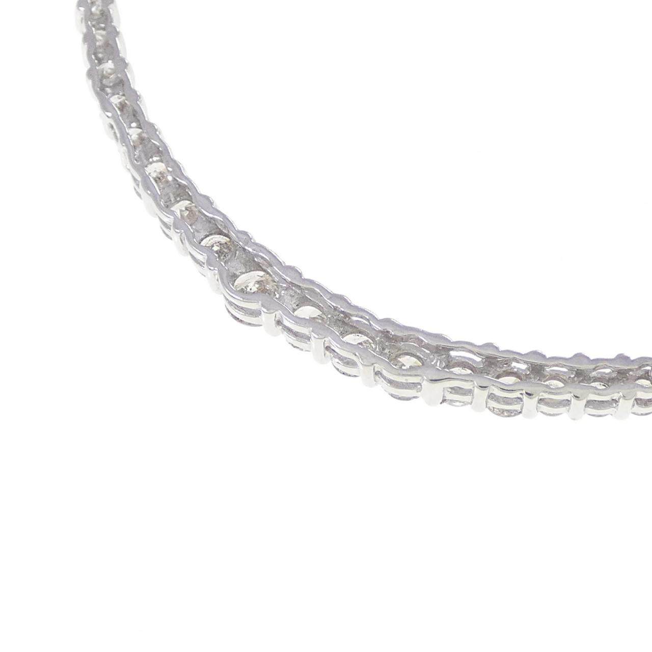 PT850 プラチナ 5.00CT ダイヤモンドネックレス
