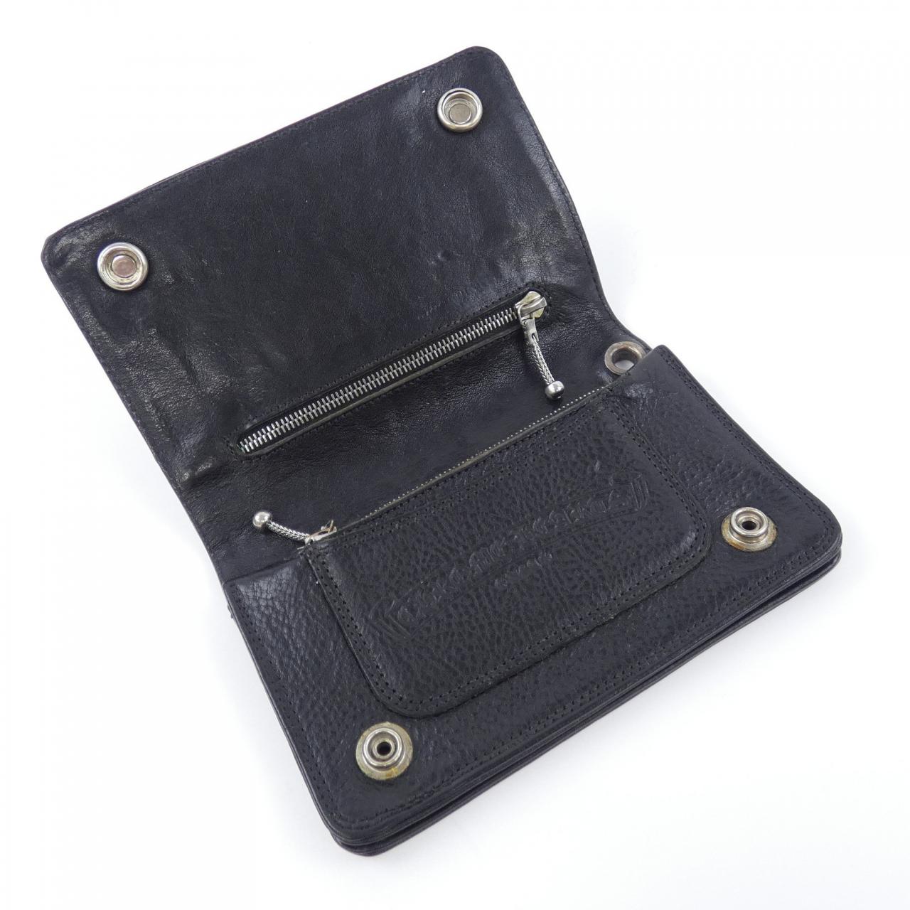 クロムハーツ 2ZIP レザー財布