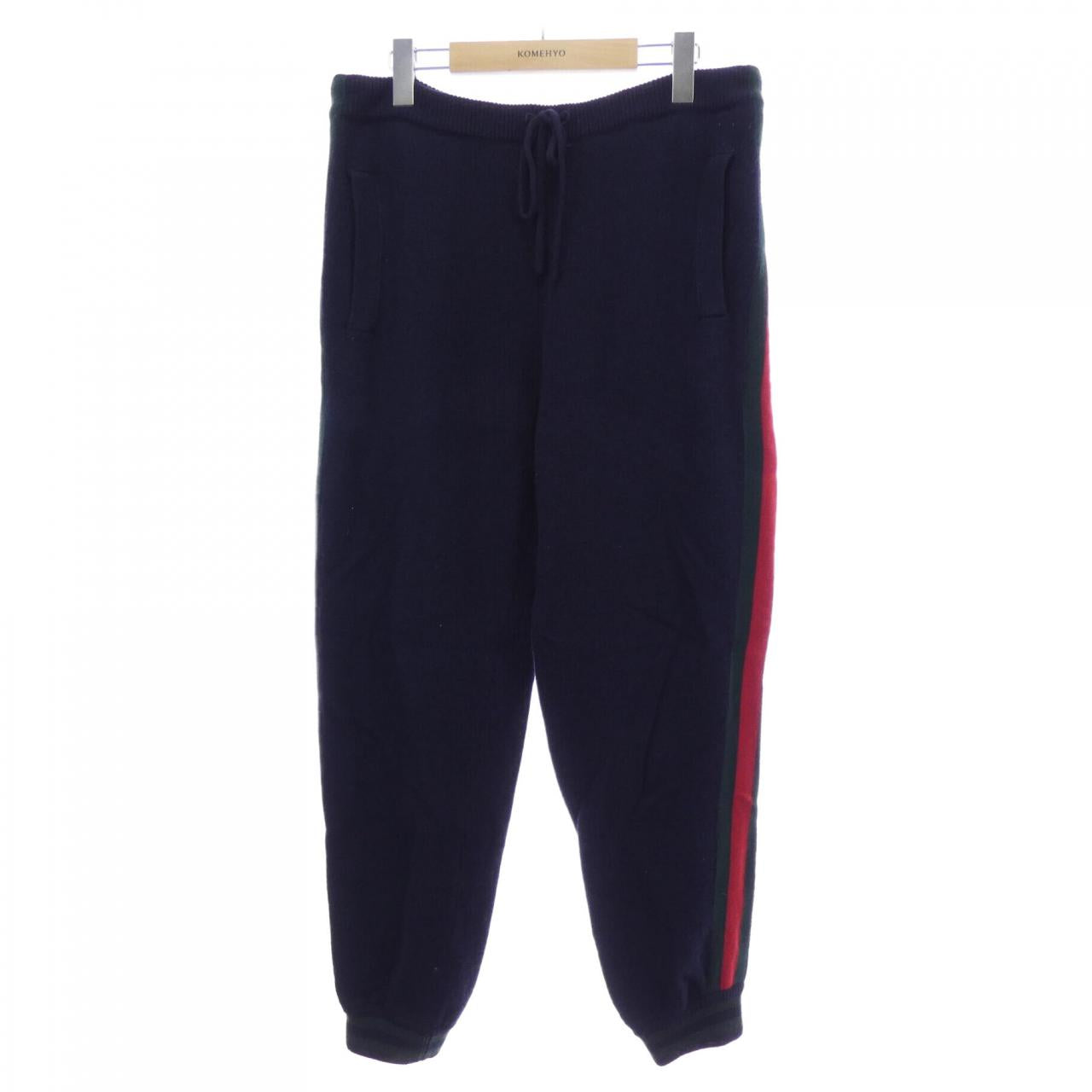 グッチ カシミヤ混パンツ