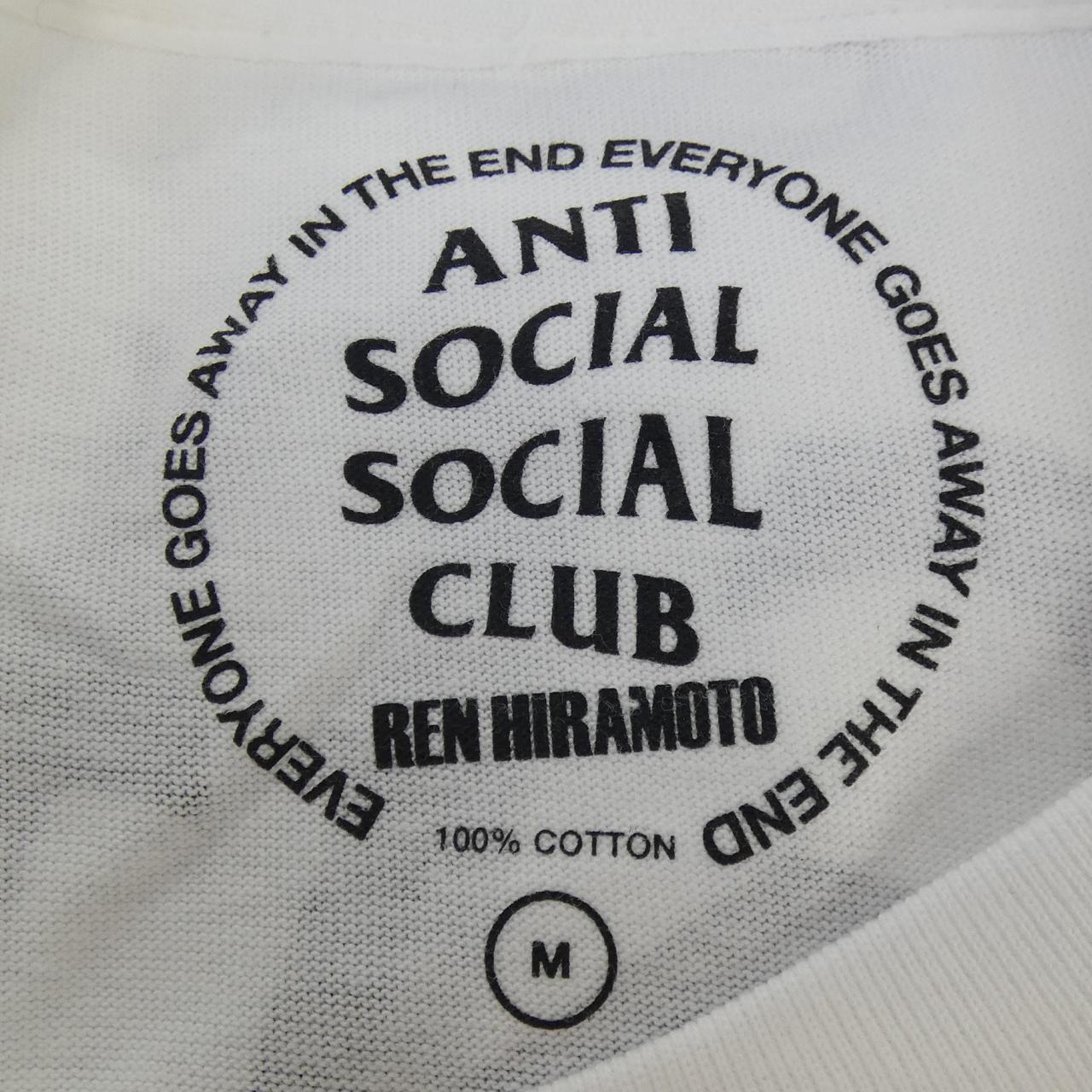 アンチソーシャルソーシャルクラブ REN HIRAMOTO Tシャツ