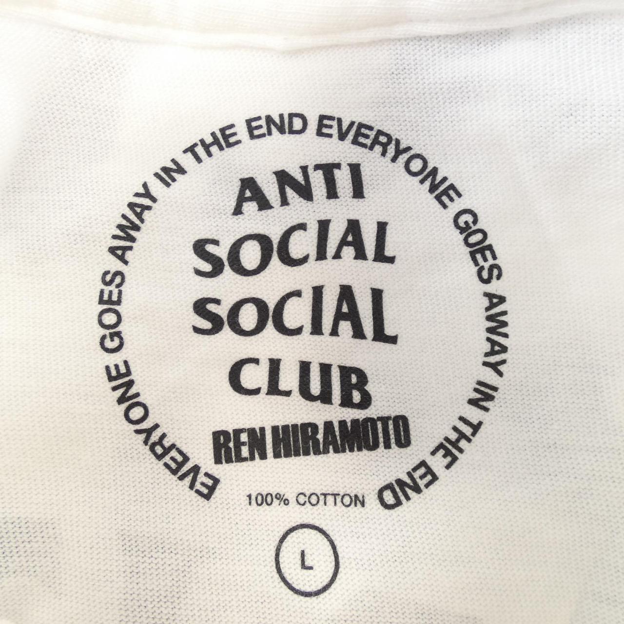 アンチソーシャルソーシャルクラブ REN HIRAMOTO Tシャツ