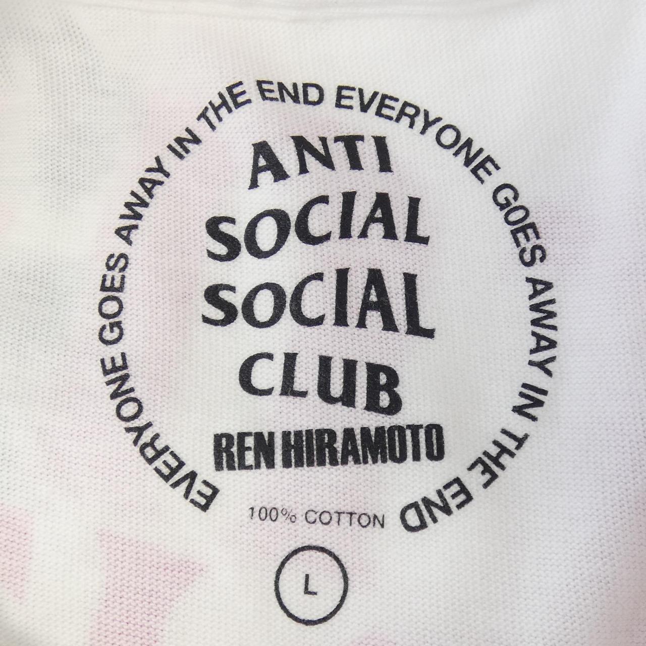 アンチソーシャルソーシャルクラブ REN HIRAMOTO Tシャツ