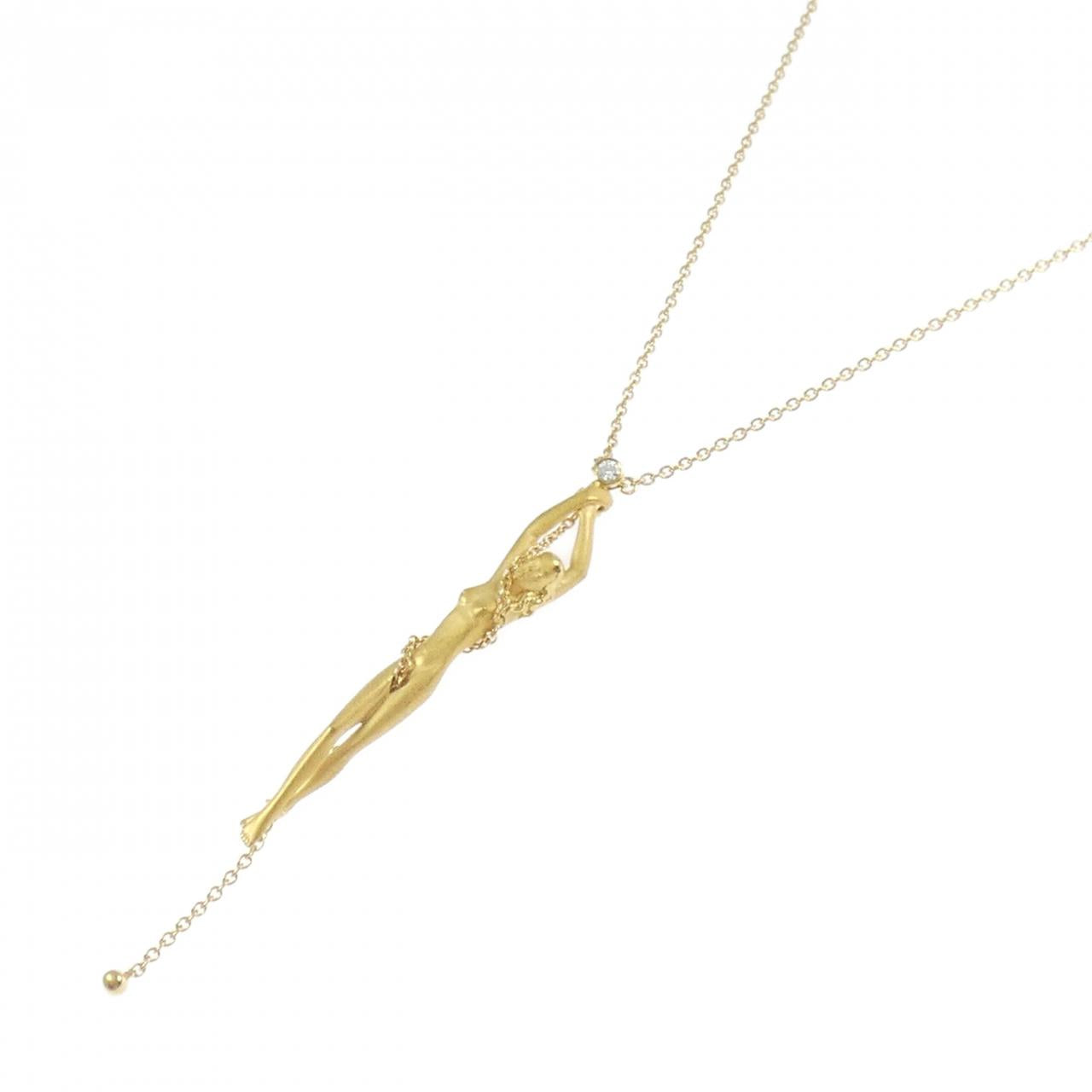 カレライカレラ パシフィコサイレンス Au750イエローゴールド ネックレス