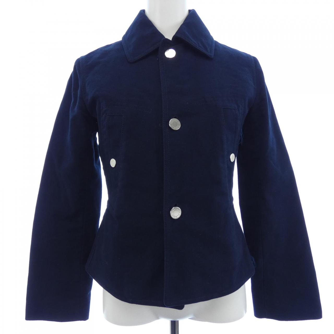 エルメス NAVY JACKET34 ジャケット