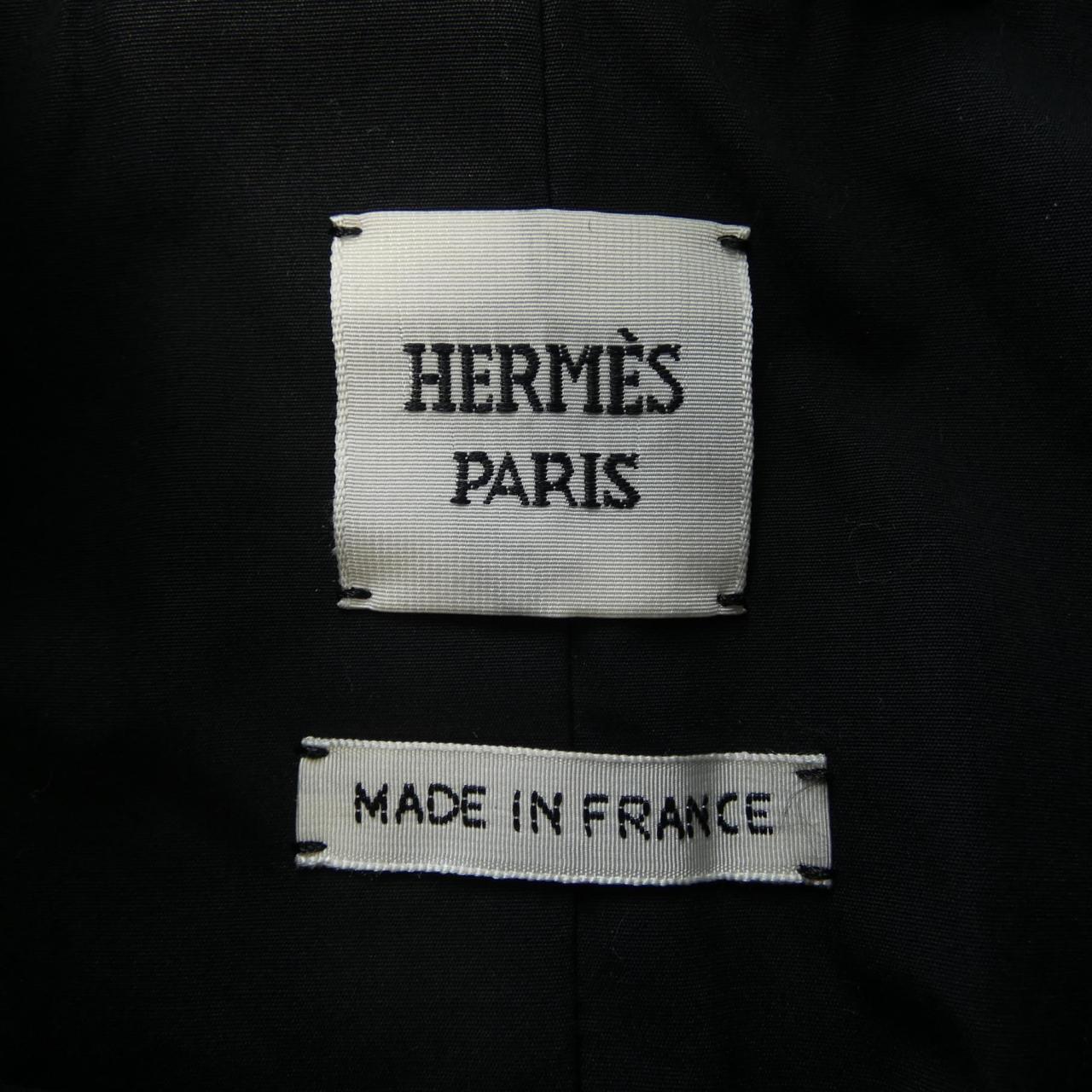 エルメス NAVY JACKET34 ジャケット