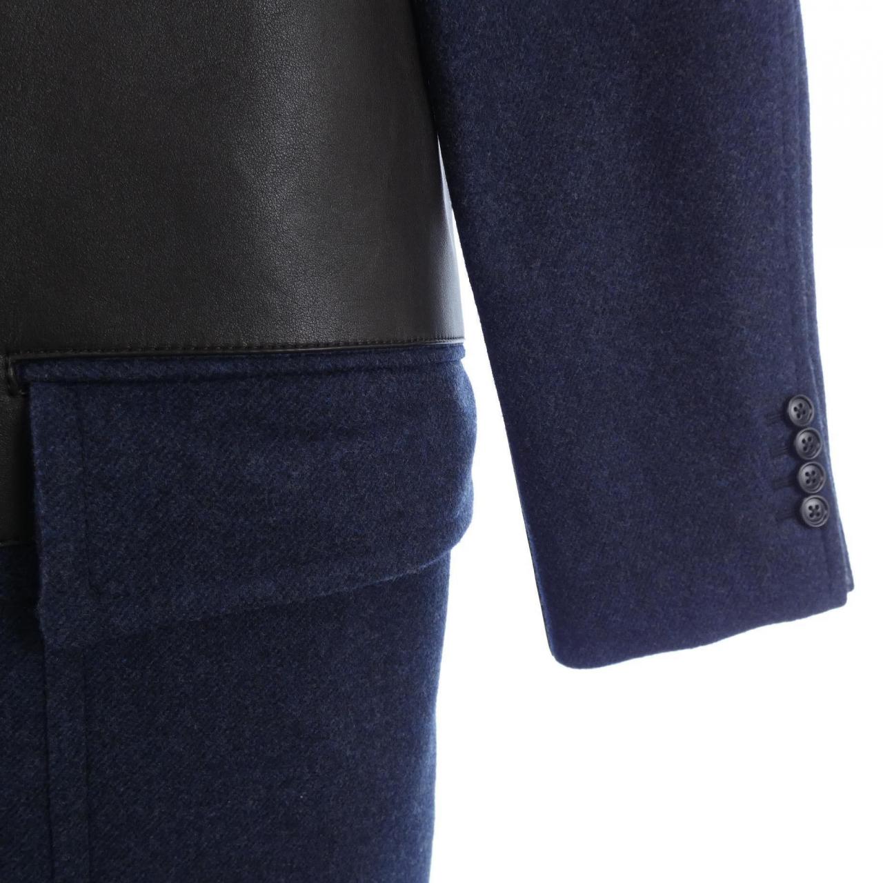 エルメス カシミヤ混コート48