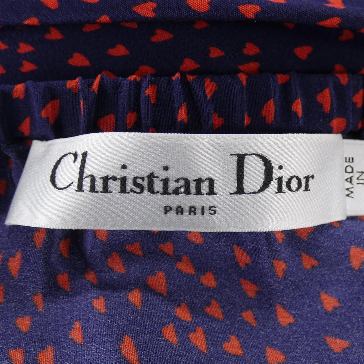 クリスチャンディオール シルクワンピース