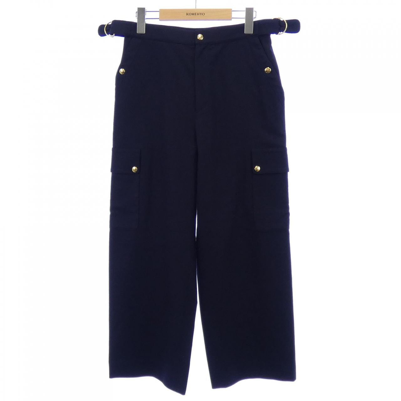 セリーヌ トリオンフ カシミヤパンツ