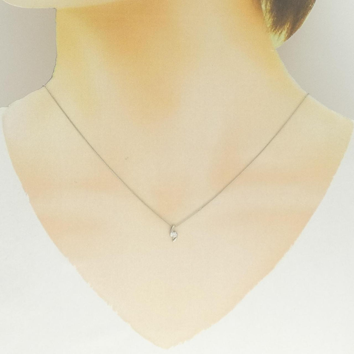 プラチナ ダイヤモンド ネックレス