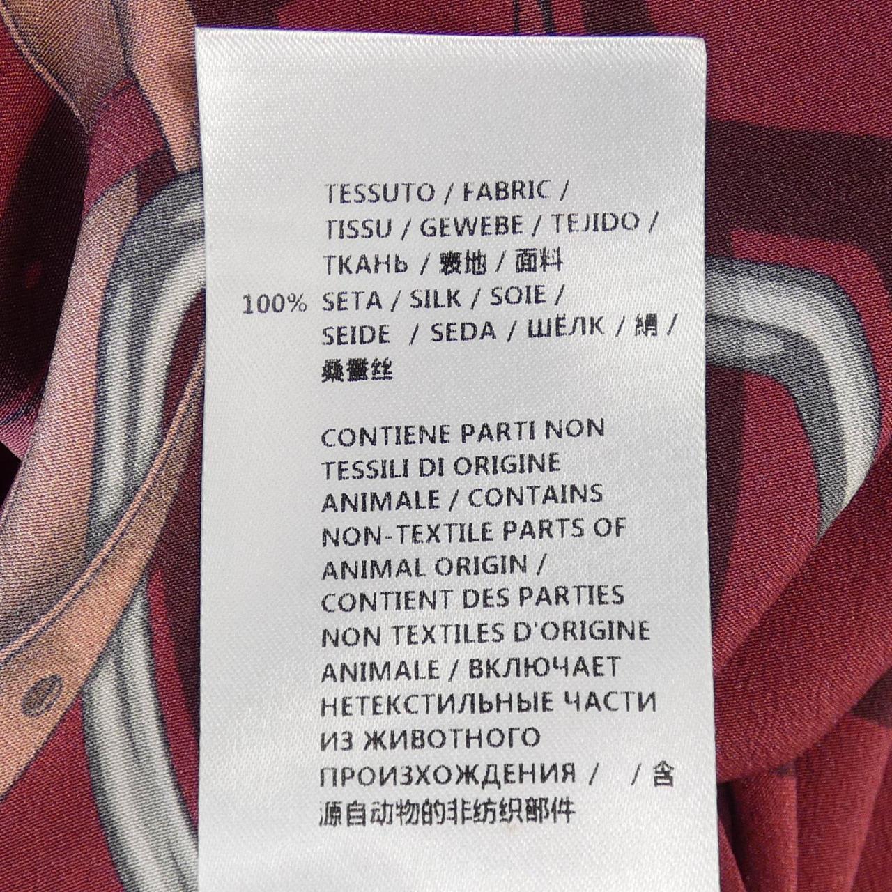 グッチ シルクシャツ