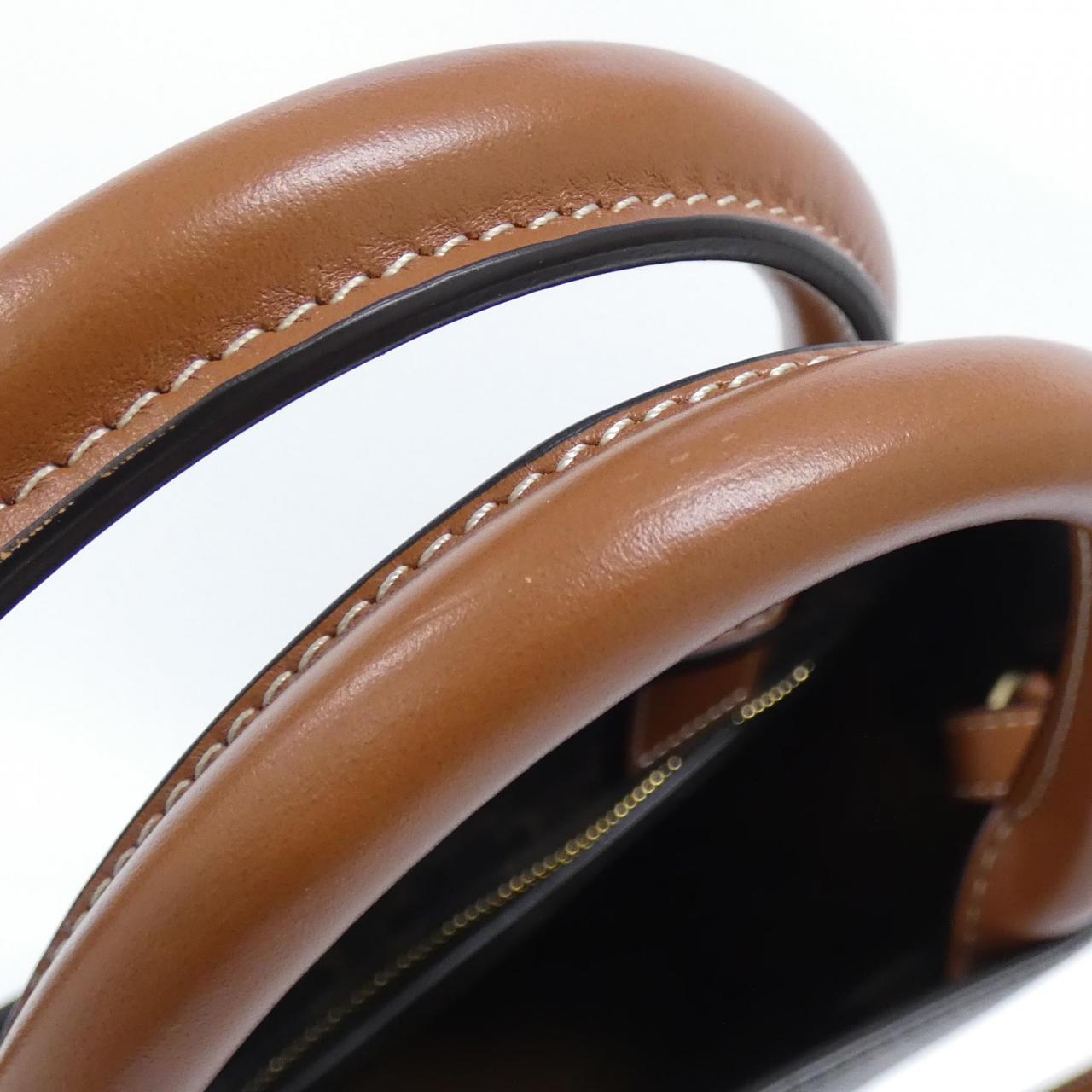 セリーヌ スモールバーティカルカバ トリオンフキャンバス トートバッグ