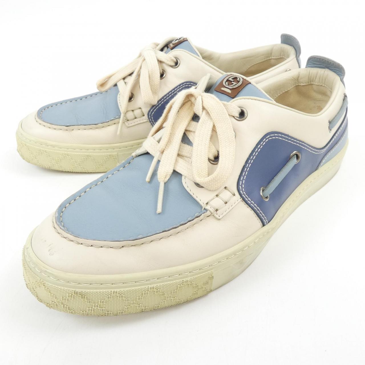グッチ レザーシューズ