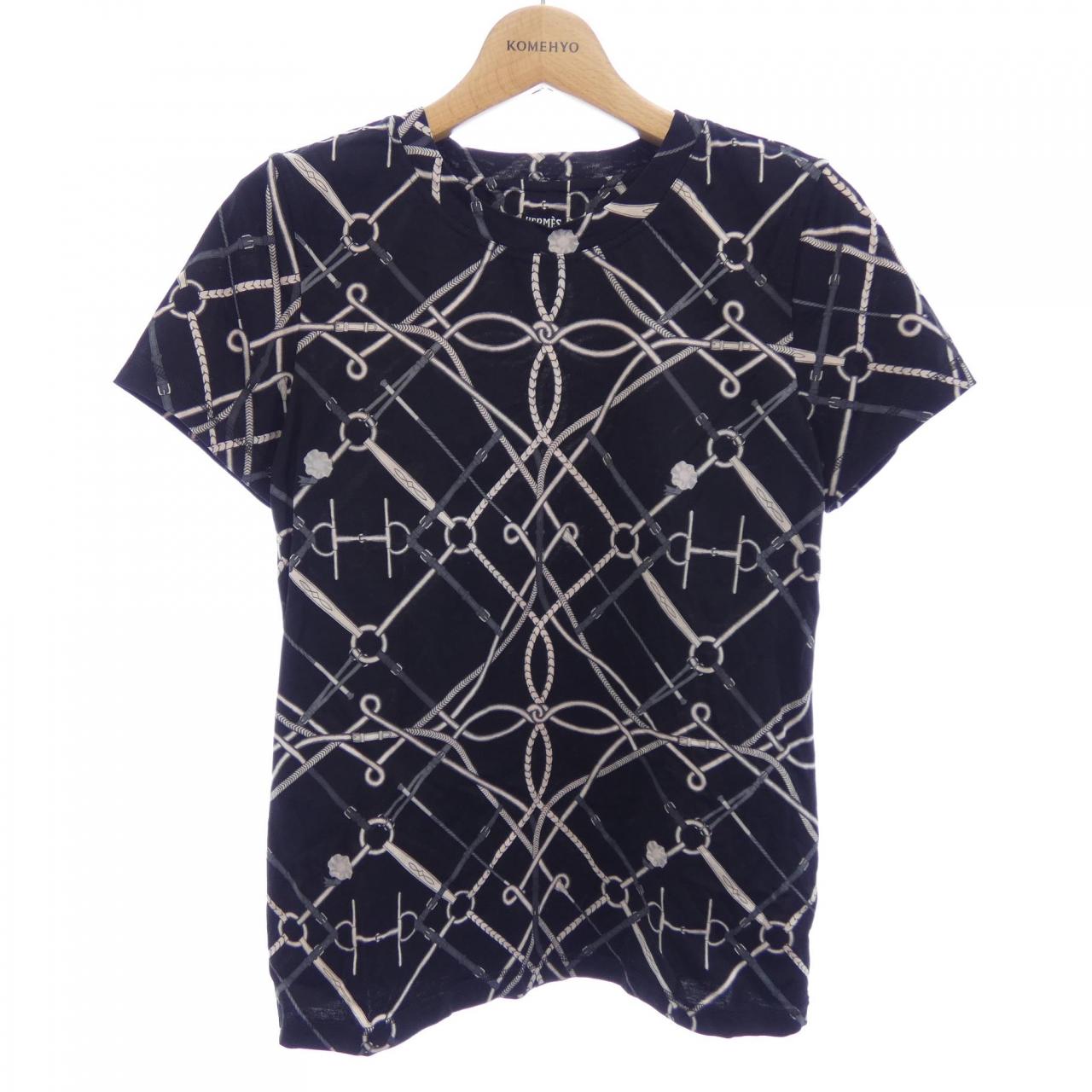 エルメス PARCOURS SANS FAUTE コットンTシャツ
