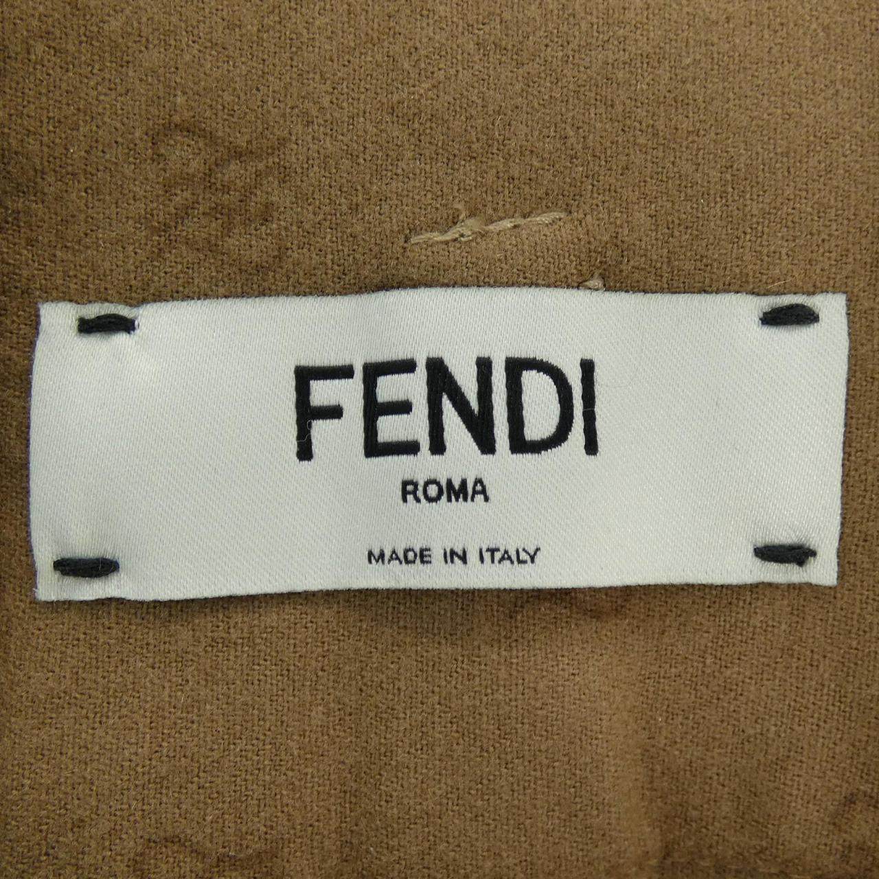 フェンディ カシミヤ混パンツ