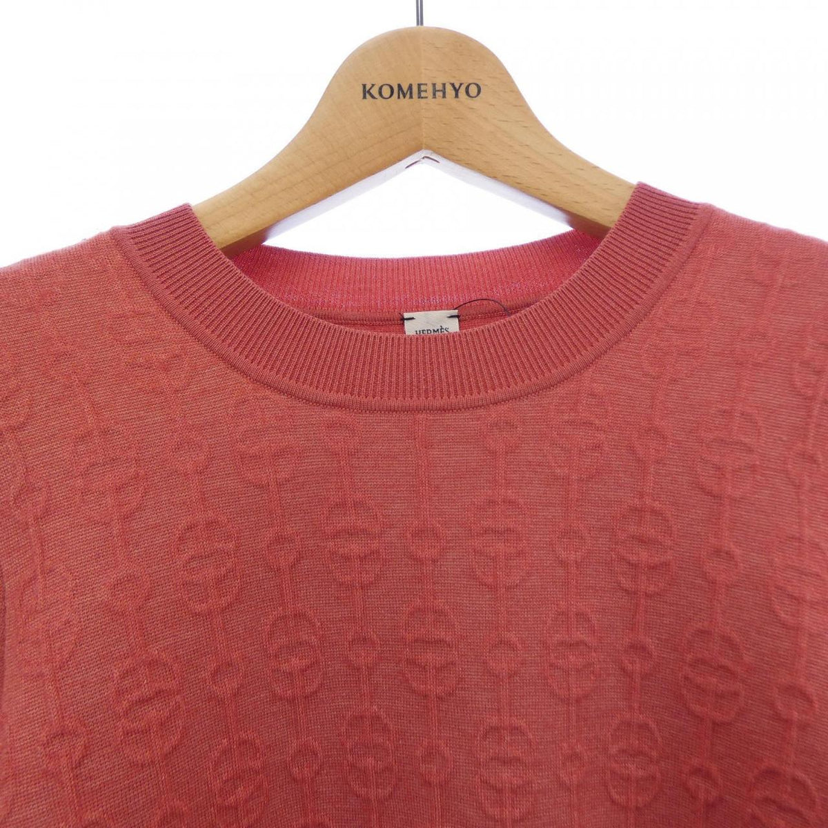 エルメス CLIQUETIS カシミヤ混ワンピース