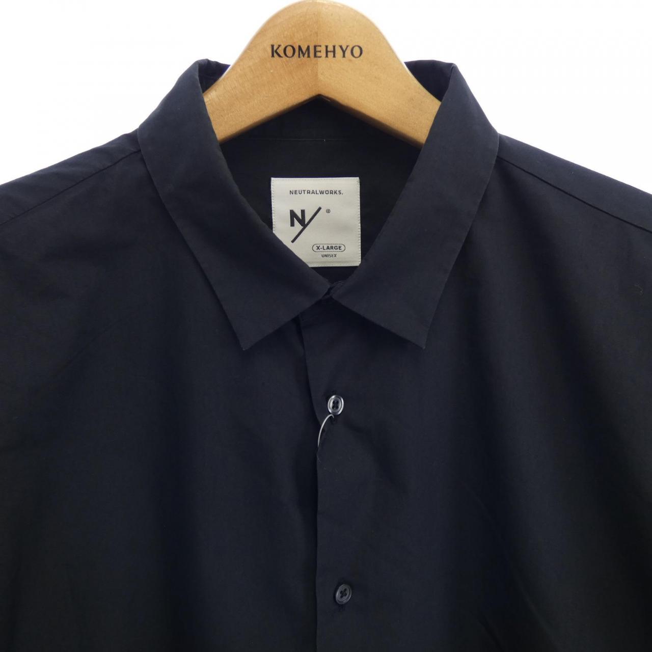 NEUTRALWORKS コットンシャツ