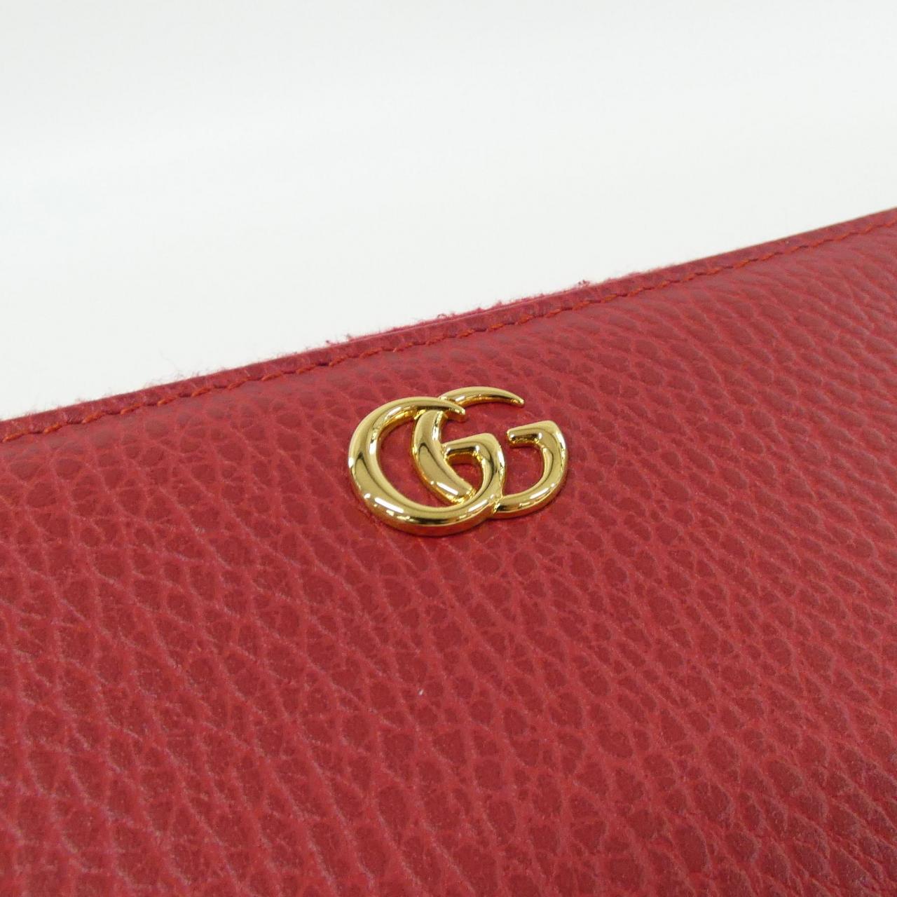 グッチ PETIT MARMONT レザー長財布