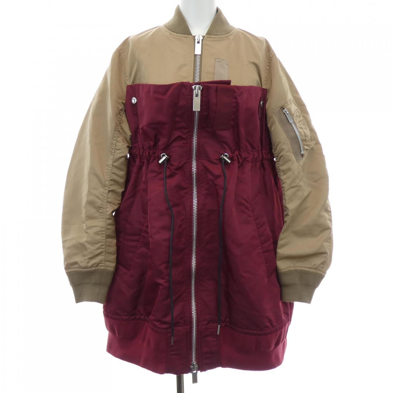 サカイ ウールブレンドコート