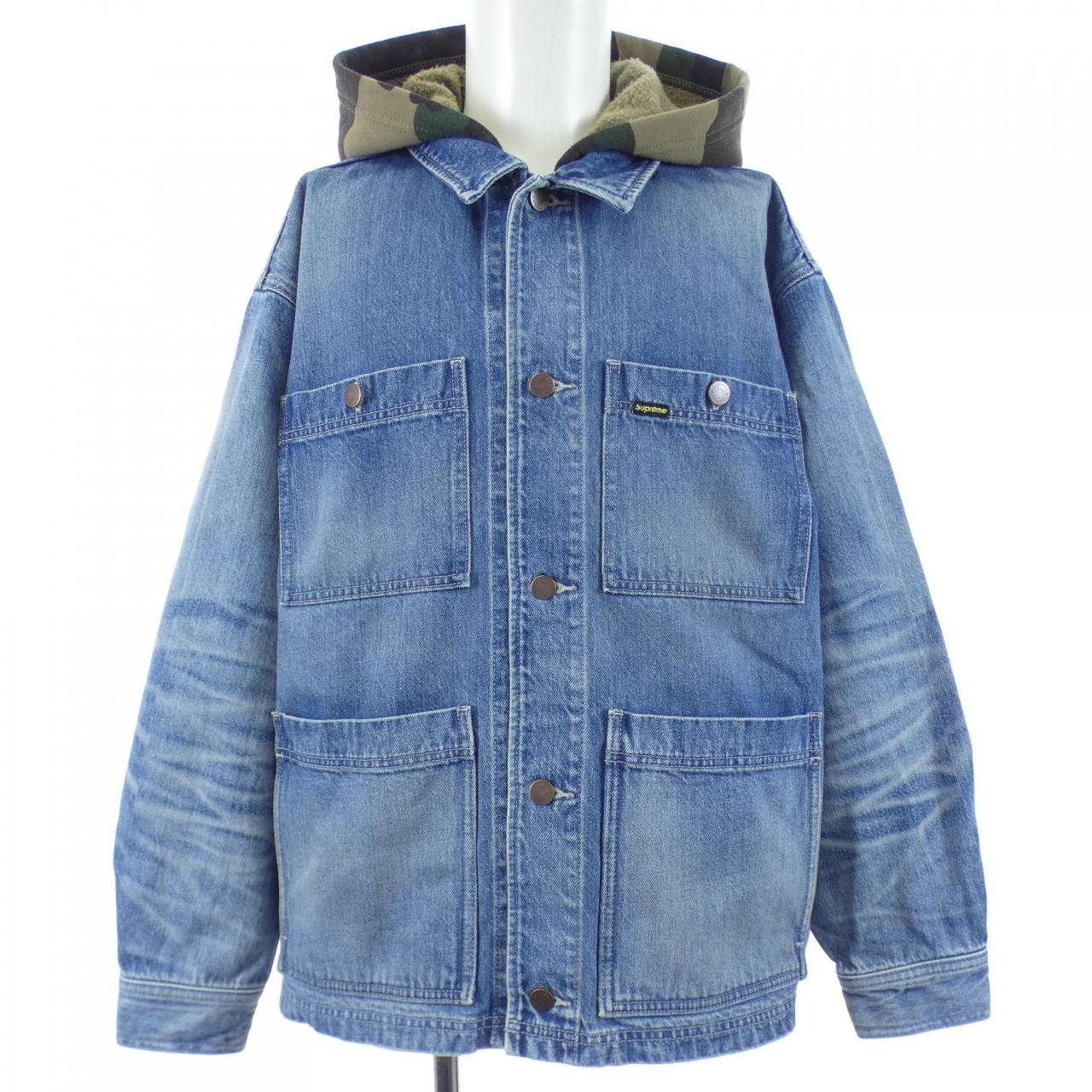 シュプリーム Worn Hooded Chore Coatコート