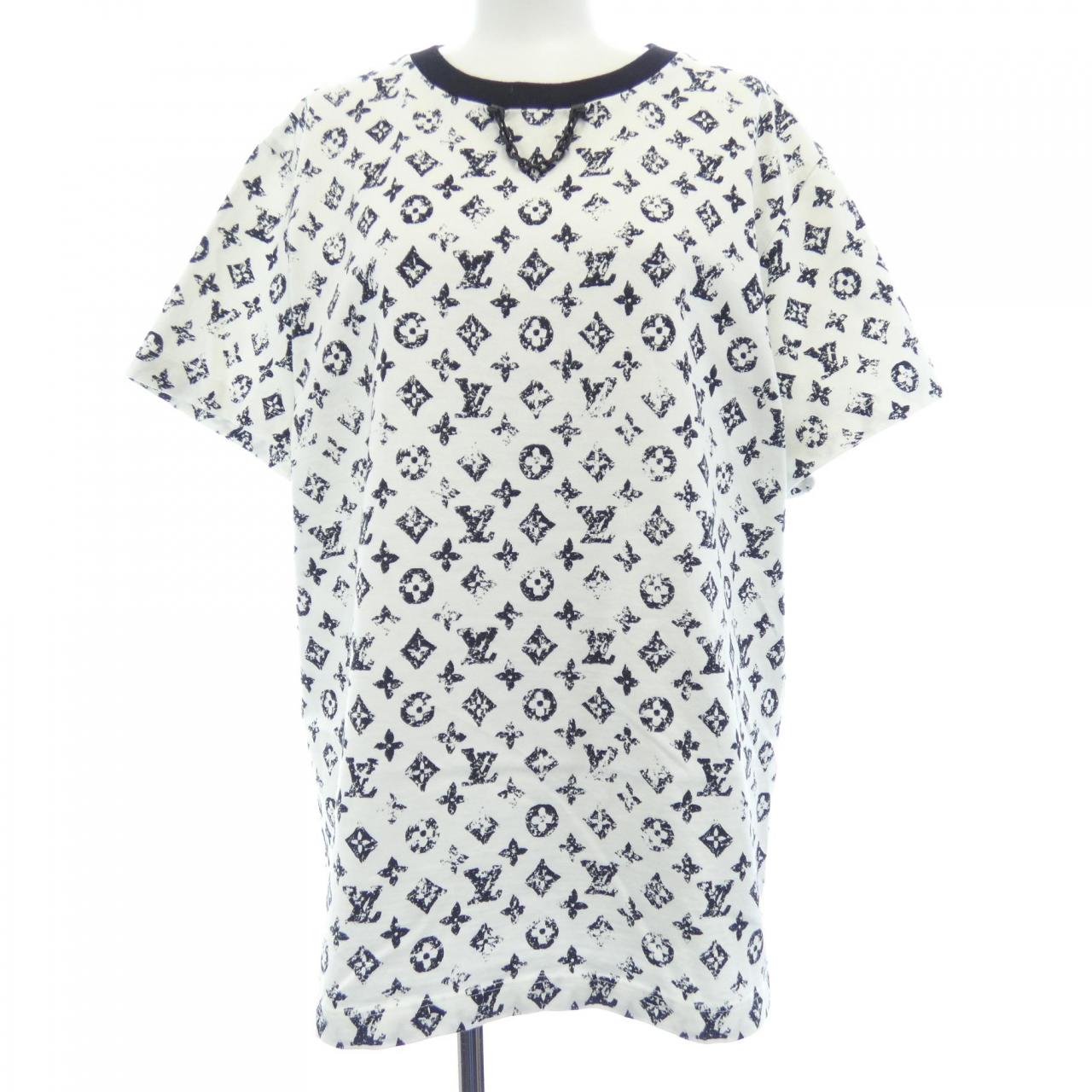 ルイヴィトン グラフィックモノグラム コットンTシャツ