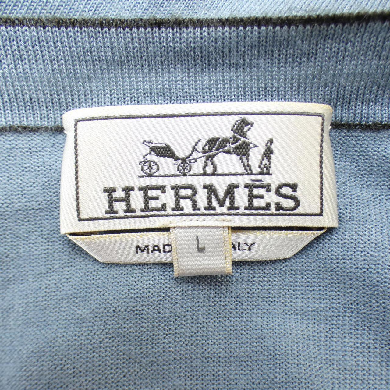 エルメス シルクカシミヤカーディガン