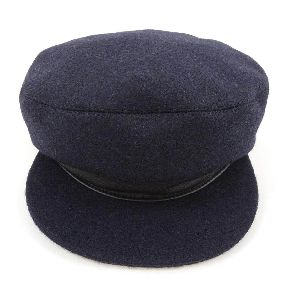 エルメス DANI H PASSANT レザ―キャップ