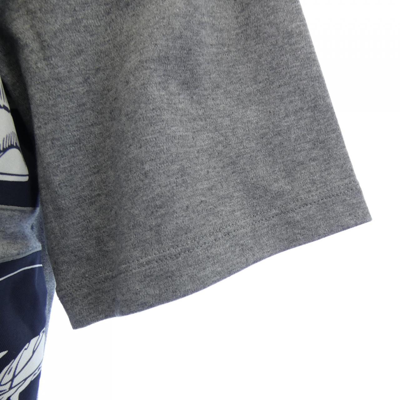 エルメス EX-LIBRIS カシミヤ混 Tシャツ Sサイズ