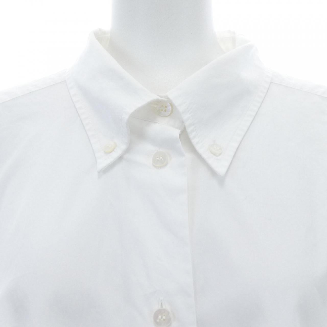 メゾンマルジェラ コットンロングシャツ
