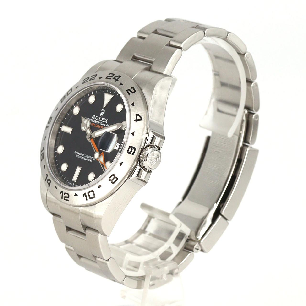 ロレックス エクスプローラーII ステンレススチール 自動巻
