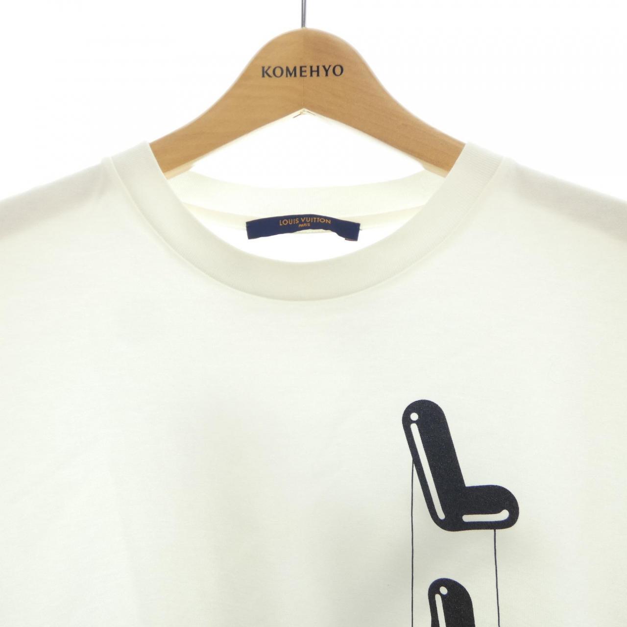 ルイヴィトン フローティングLVプリンテッドTシャツ Tシャツ