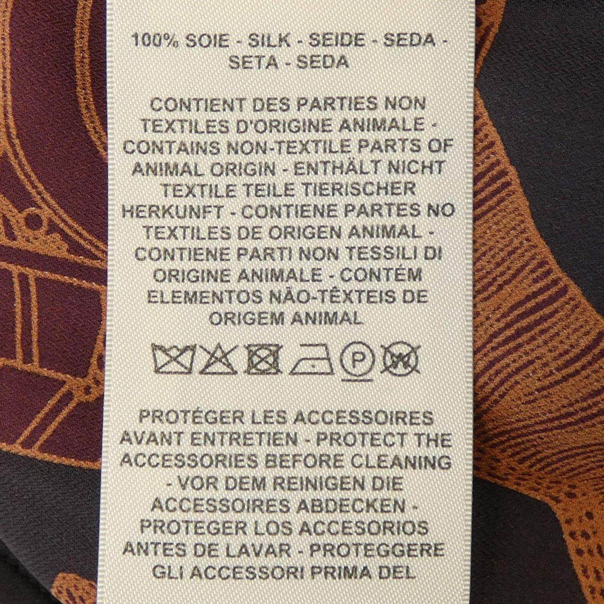 エルメス シルクシャツ