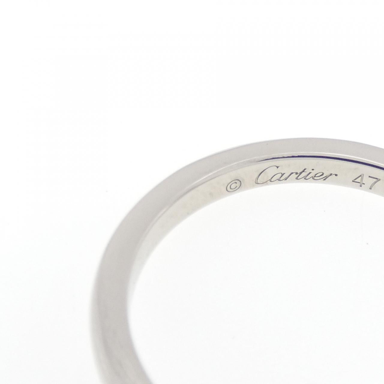 カルティエ バレリーナ プラチナ リング 7号