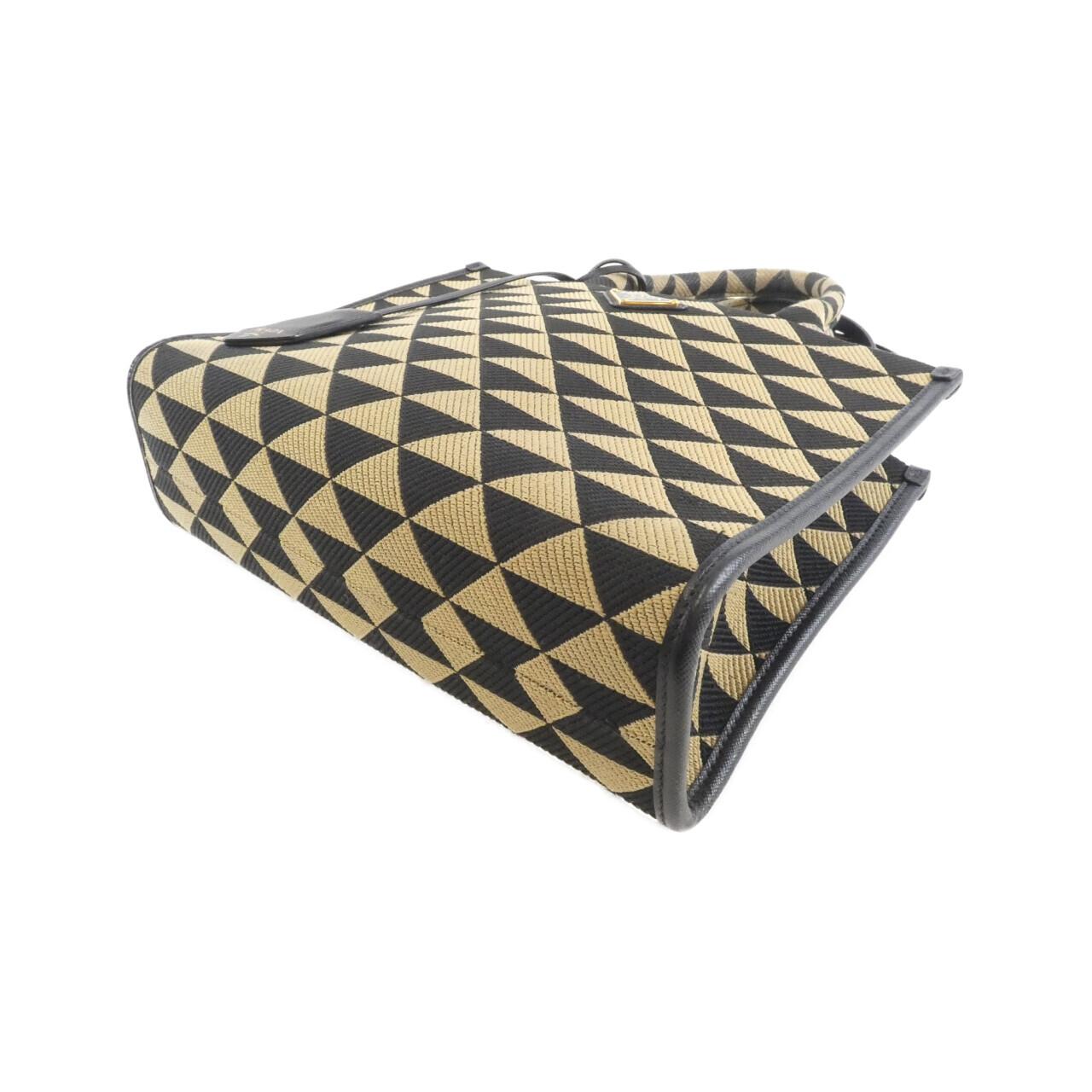 プラダ TRIANGOLO JACQUARD ハンドバッグ