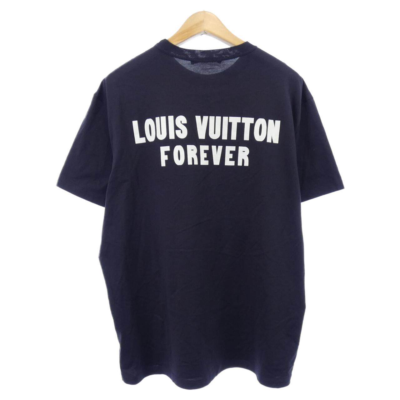 ルイヴィトン Upside-Down LV Logo コットンTシャツ