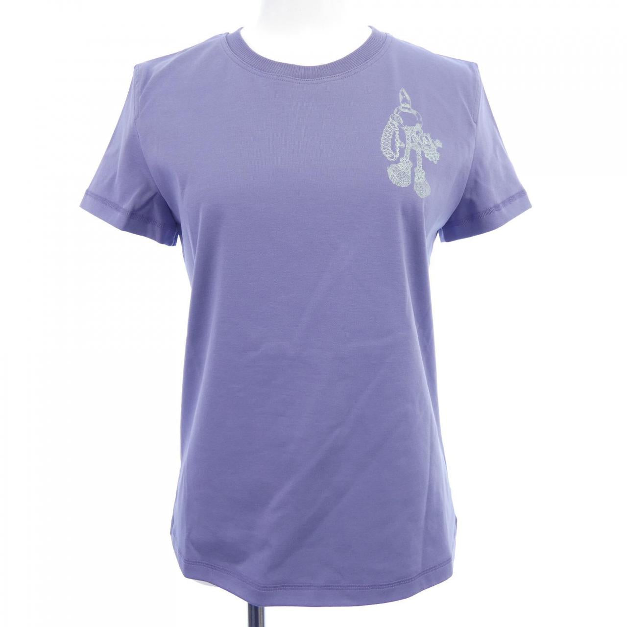 エルメス カルトゥッシュパルフロワ コットンTシャツ