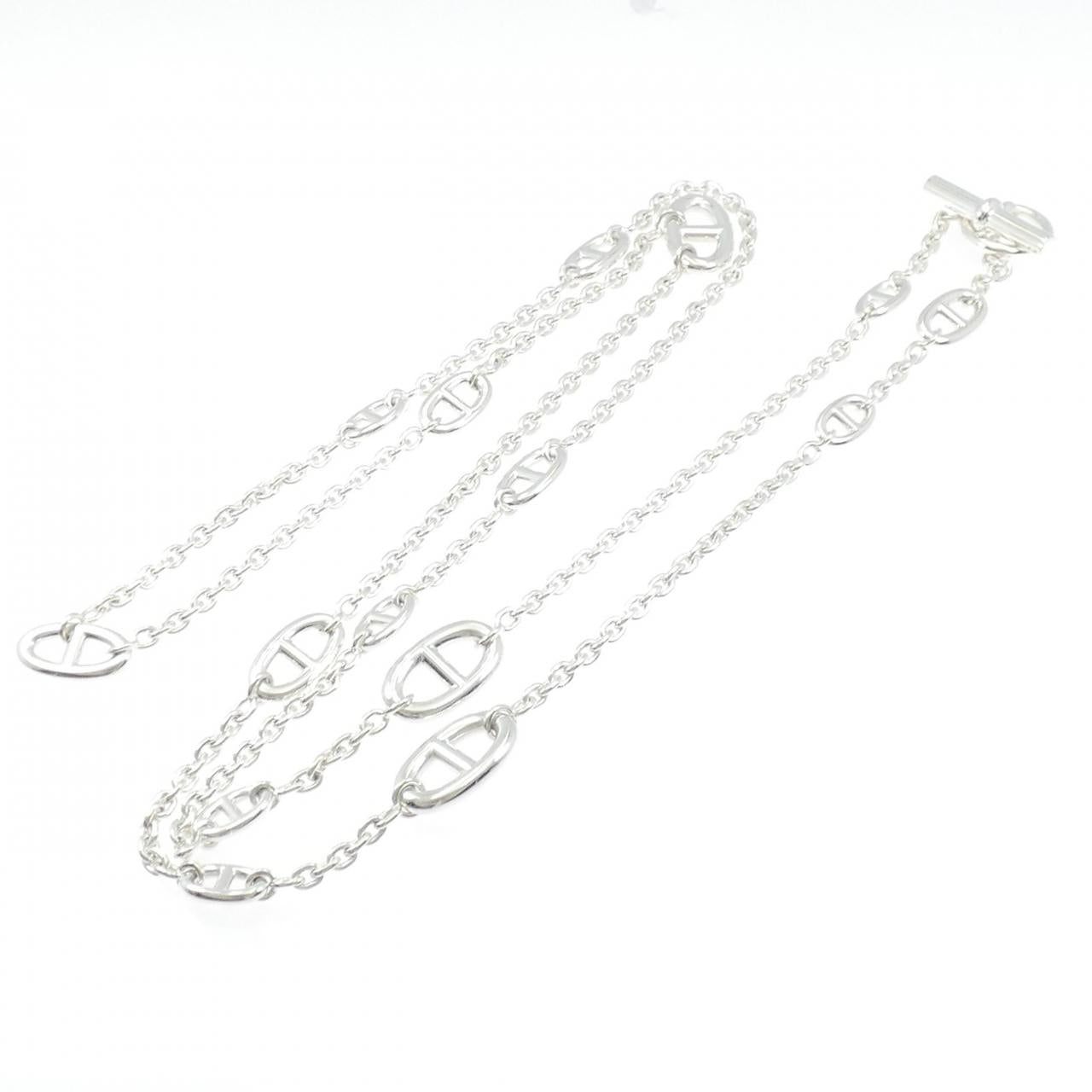 エルメス ファランドール 925シルバー ネックレス